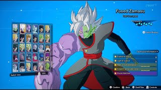Dragon Ball Sparking Zero Unlock Characters, Fused Zamasu & Half-Corrupted