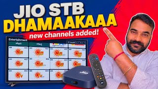 JIO STB DHAMAAKAAA || 😱😱Jio Stb new channels added🥸 this may 2026🔥 || jio tv plus || jio live tv