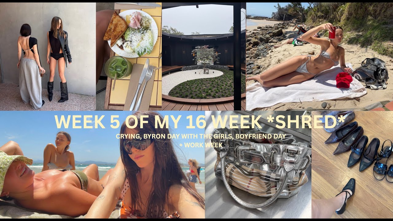 WEEK 5 VLOG | BYRON BAY, WORK THINGS + RESET SUNDAY