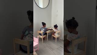Dad Catches Daughter Stealing Sisters Food