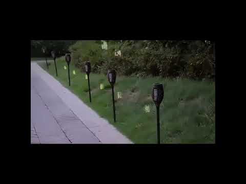 Вуличний ліхтар на сонячній батареї Смолоскип, видео 1