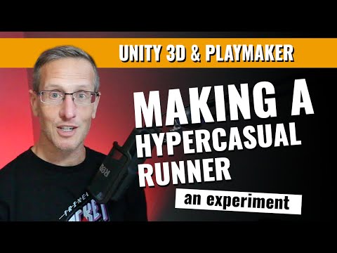Game Design Experiment - Hyper Casual Runner using Unity and Playmaker (Part 1) August 2020