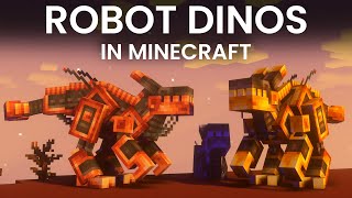 Robot Dinos (1.21.1) Minecraft Mod Review screenshot 3