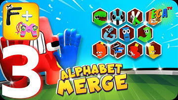 ⭐Merge Master Alphabet Monster⭐ Walkthrough Gameplay Part 3 Max Level (Android-iOS)