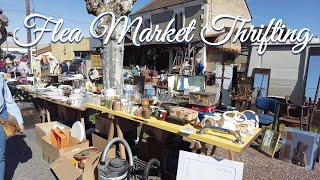 Vintage & Antique Thrifting at a Flea Market in French Countryside ❘ Haul　# 14