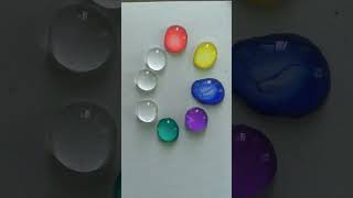 #art #satisfying #youtubeshorts #painting #diyart #clay #diycrafts #colourtheory # Rainbow colour