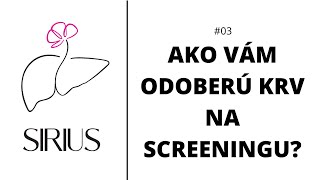 - Ako Vám Odoberú Krv Na Screeningu?
