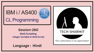 Integer in Shell Script in ibmi training  | shell scripting in ibmi | Qshell