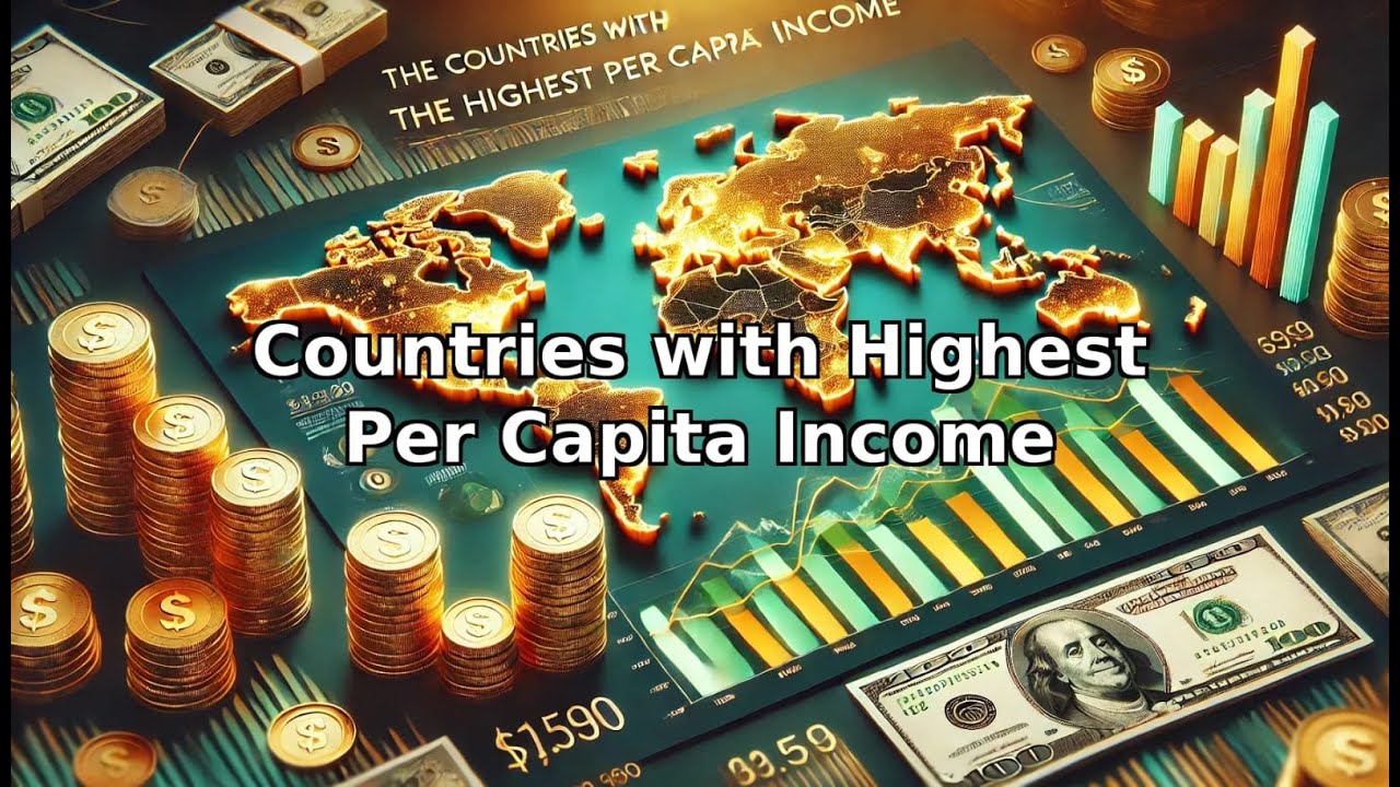 TOP 10 countries with highest per capita income - YouTube