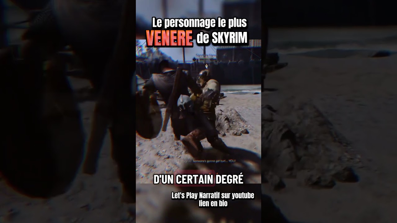 Le personnage le plus VENERE de SKYRIM 👹 