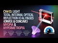 IGCSE Physics Ch#13: LIGHT 🔥 Total Internal Reflection, Optical Fibre, Lenses &amp; Defects of Eye
