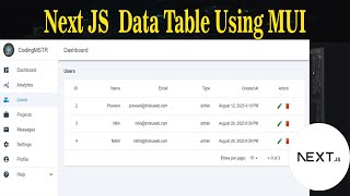 🔥Mastering React Data Tables: Pagination, Edit, Delete Buttons| Connect Data Table with API | Part 9