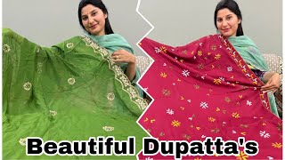 Beautiful Dupattas Nd Tool Phulkari By Unique Collection 9814498245
