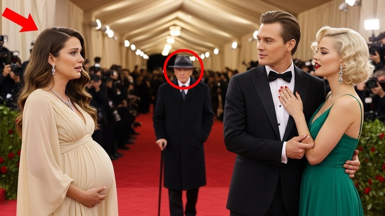 Esposa grávida é humilhada no tapete vermelho… até o pai bilionário agir