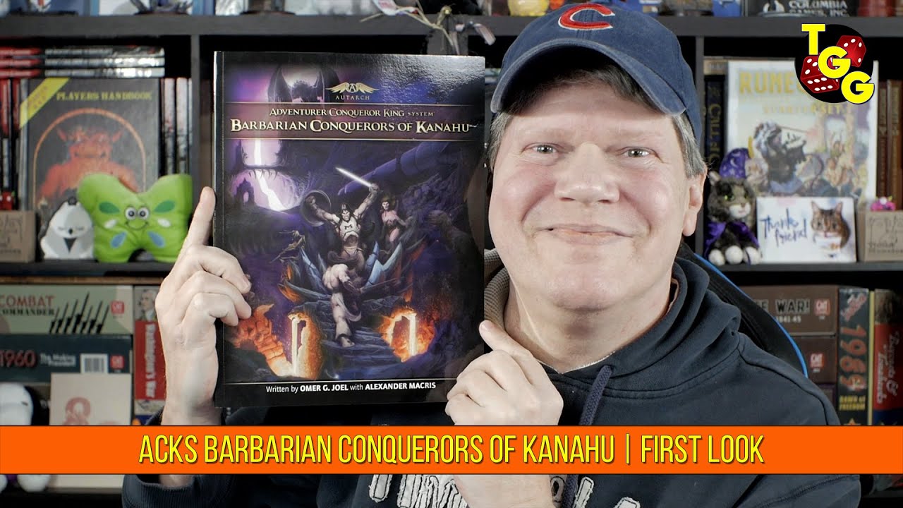 Adventurer Conqueror King System: Barbarian Conquerors of Kanahu | First Look