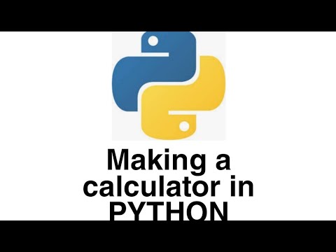 How to make a calculator in python tutorial - easy method