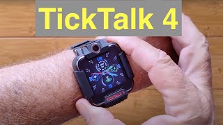 TickTalk 4 Voice+Video+Text+MusicStream GPS 4G Tracking Senior’s/Kid's Smartwatch: Unbox & 1st Look