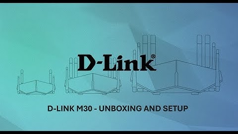 D Link M30 Unboxing and Setup