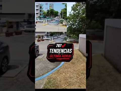 Colocan piscina en el parking de un Hospital en Ponce! #noticias