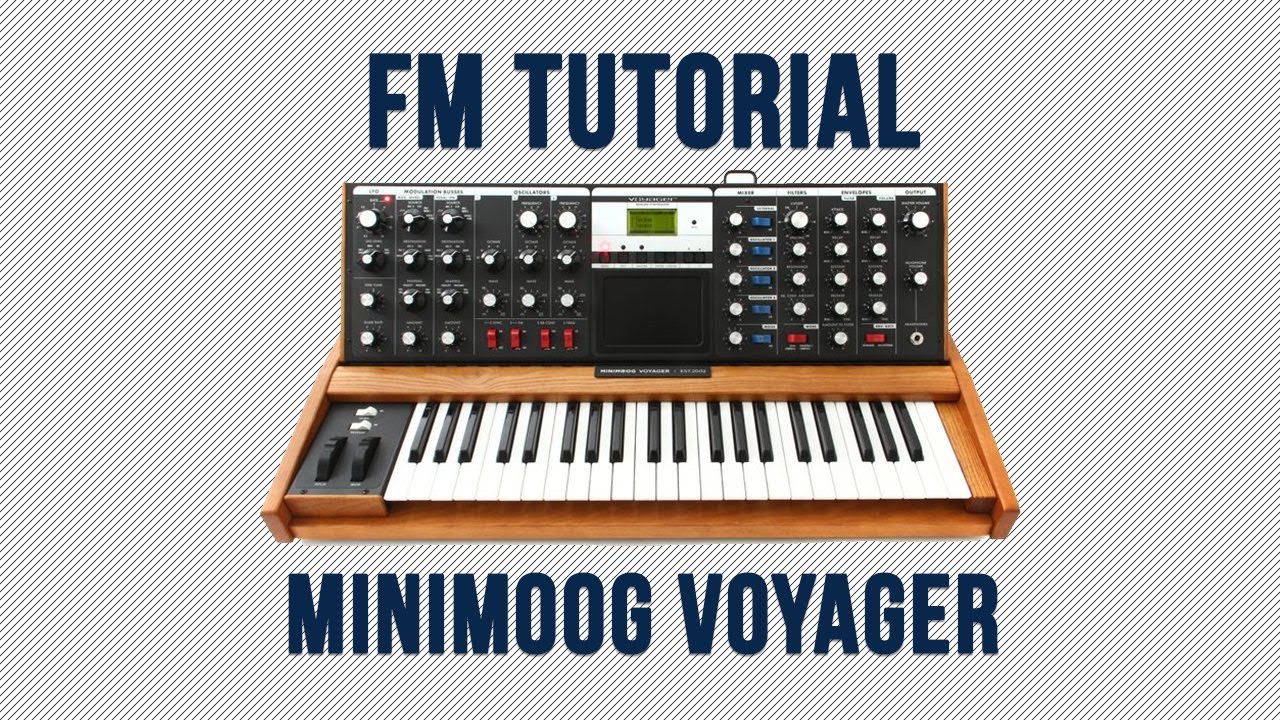 Minimoog Voyagerサウンドデザインコース（Syntorial）