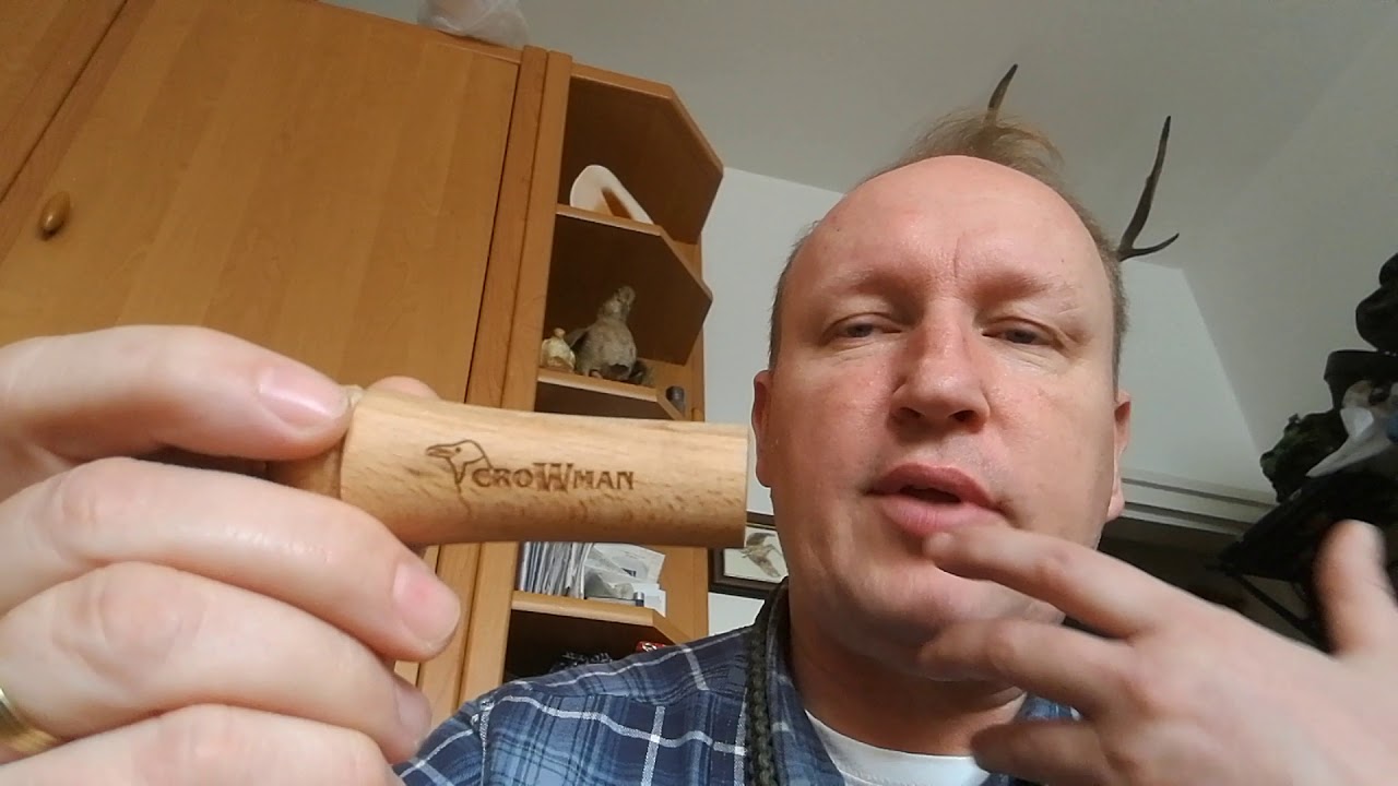 Crowman varjúsípom használata (Demonstrations of Crowman hooded crow