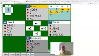 Over My Shoulder 248 BBO Weekly Free Instant Tournament