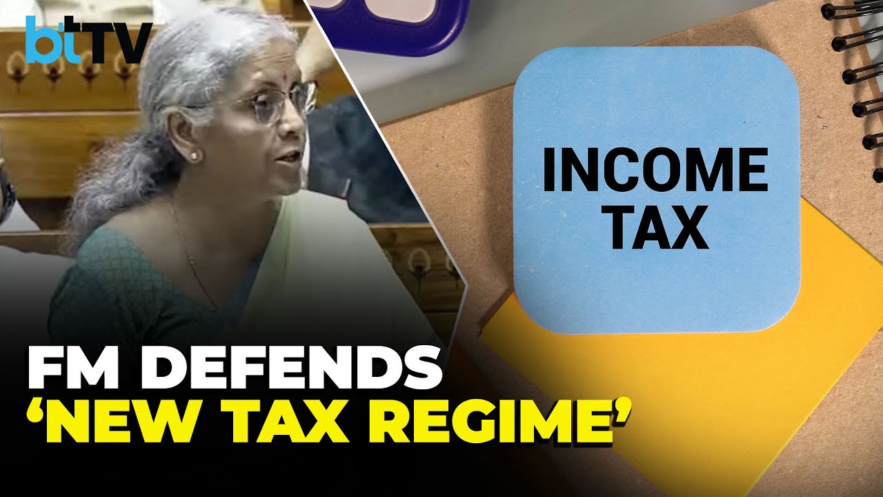 FM Nirmala Sitharaman Explains Why The New Tax Regime Does Not Discourage Investments