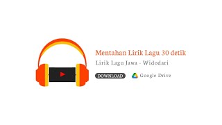 MENTAHAN LIRIK LAGU JAWA | DENNY CAKNAN x GUYON WATON - WIDODARI | MENTAHAN CCP