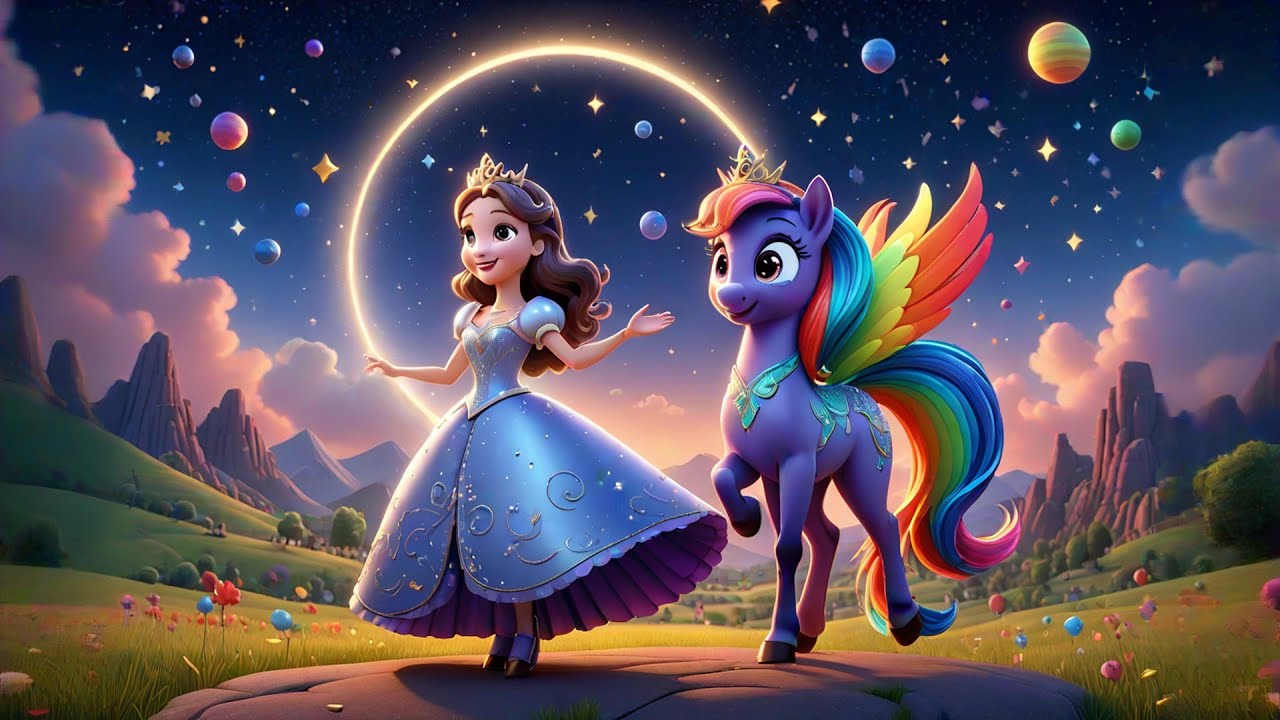 🎠 Dreams on a Carousel Moon – A Magical Bedtime Poem for Kids | Poetry Popcorn