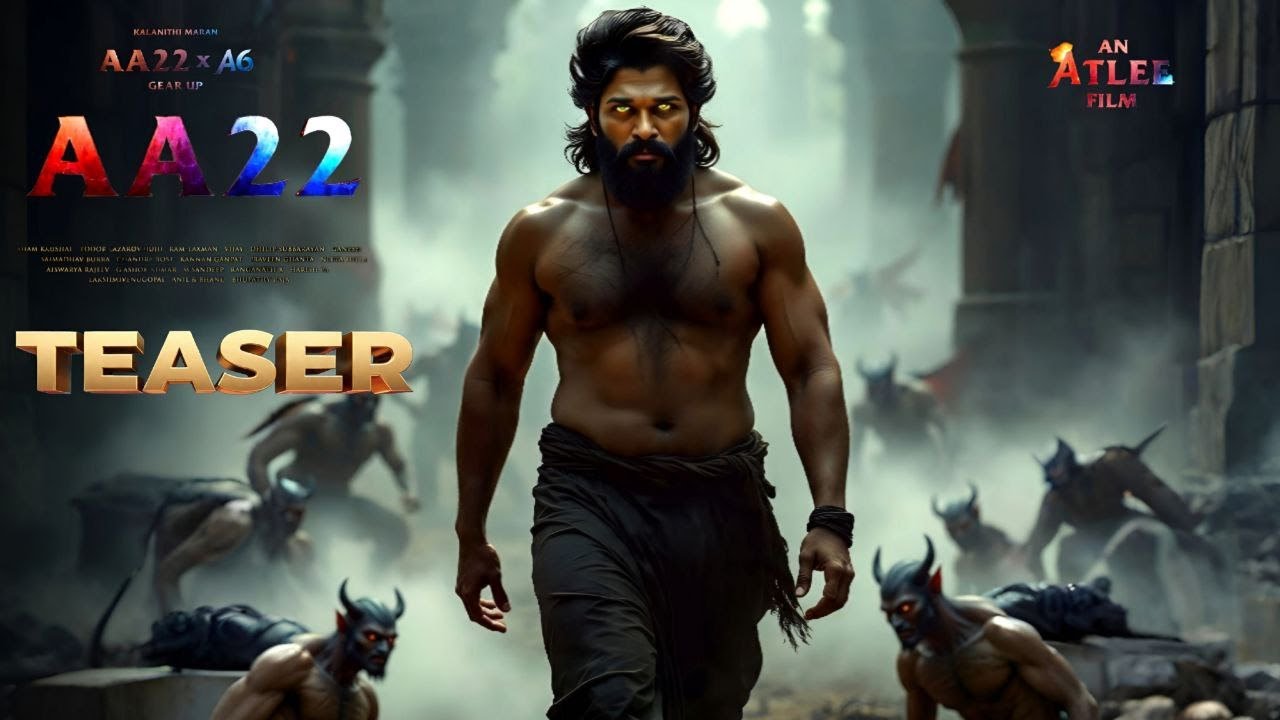 AA 22 Official Teaser | Allu Arjun | Atlee | Deepika Padukone | AA 22 First look Teaser |