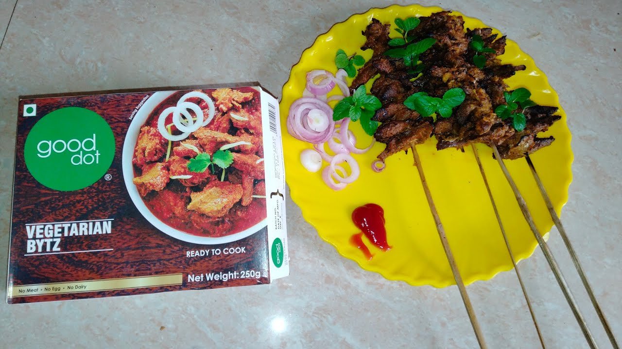 Resturant Style Kabab || Good Dot Vegetarian Bytz KABAB,  बनाए स्वादिष्ट कबाब 