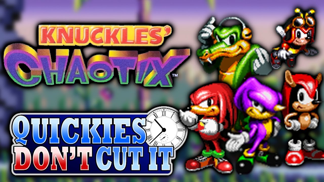 Knuckles' Chaotix Review - Quickies Don't Cut It