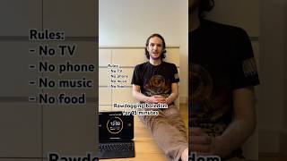 Rawdogging boredom for 15 minutes #lifestyle #challenge