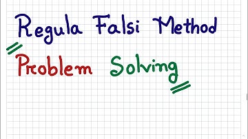 6.Problems of Regula Falsi Method||BSc Honours-2nd year||Bangla