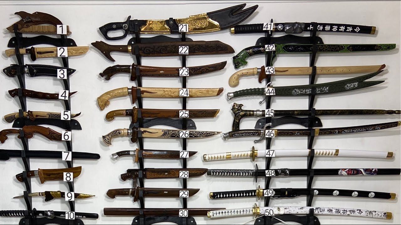 PROMO BELI 1 GRATIS 1 - KATANA PEDANG GOLOK PISAU DAN BONUS !!