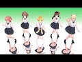 Mmd Hololive ERROR Bikini Dance ホロライブ エラー ビキニダンス ときのそら さくらみこ アキ ローゼンタール 夜空メル 戌神ころね