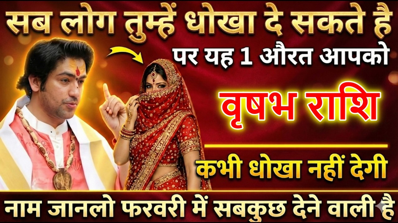 वृषभ राशि सब लोग आपको धोखा दे सकते हैं पर यह 1 औरत, आपको कभी धोखा नहीं देगी