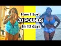 How I lost 20 Pounds in 13 days!! (2020) | My Weight Loss Journey | (Tips, Videos, & Pictures)