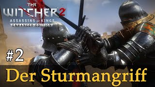 #2: Der Sturmangriff  Let's Play The Witcher 2 (Blind / Schwer / Deutsch)