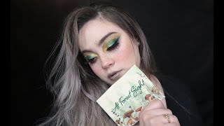 All forest sight palette Make up look - colourpop