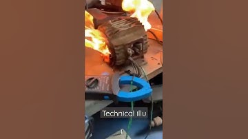 How to remove motor winding l rewinding of machine l removing copper#shorts #electrical #motor #reel