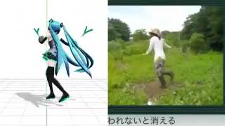 Hatsune Miku Ievan Polkka Dance Comparison