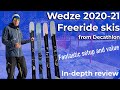 Test  la gamme de ski freeride decathlon wedze 2021