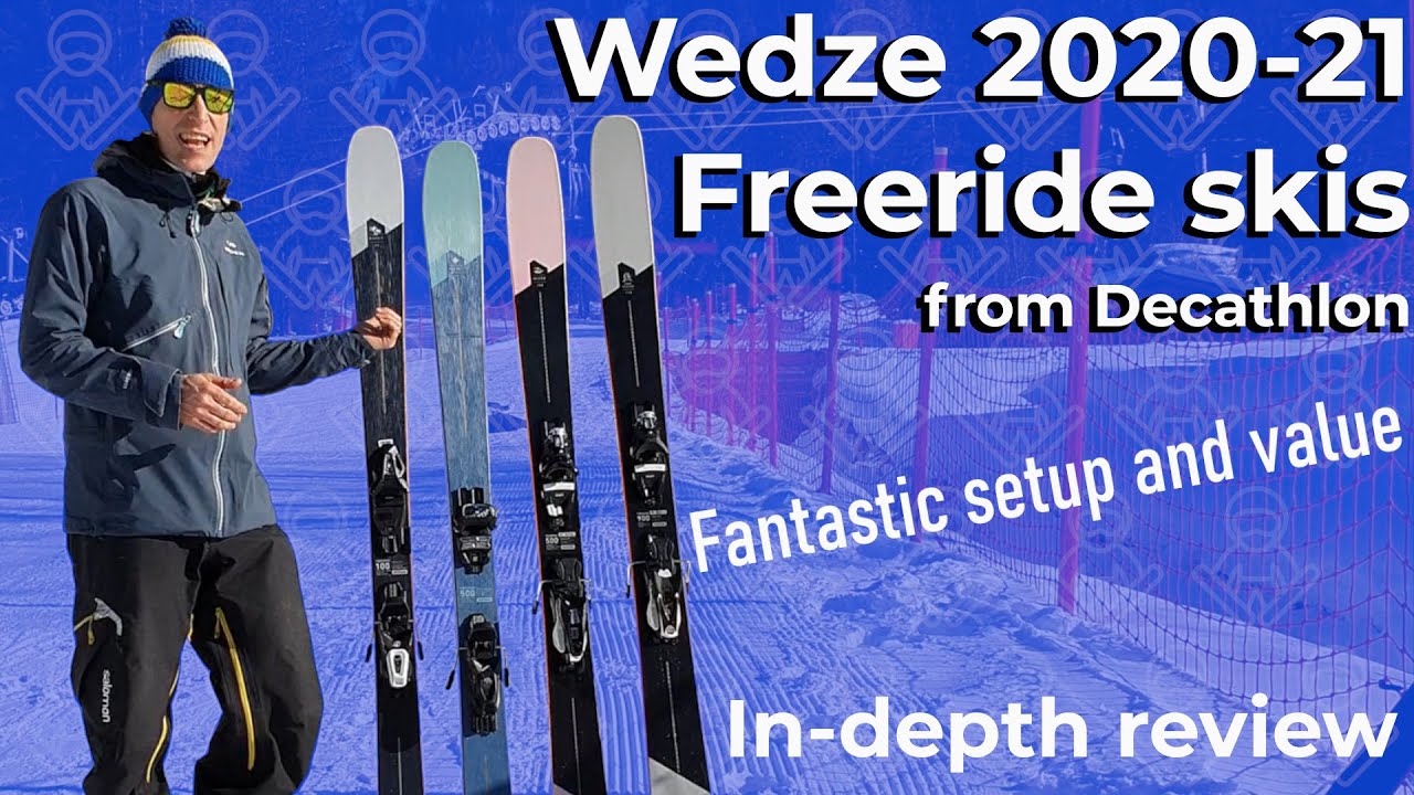 Tested: Decathlon's Wedze 2021 freeride ski range - YouTube