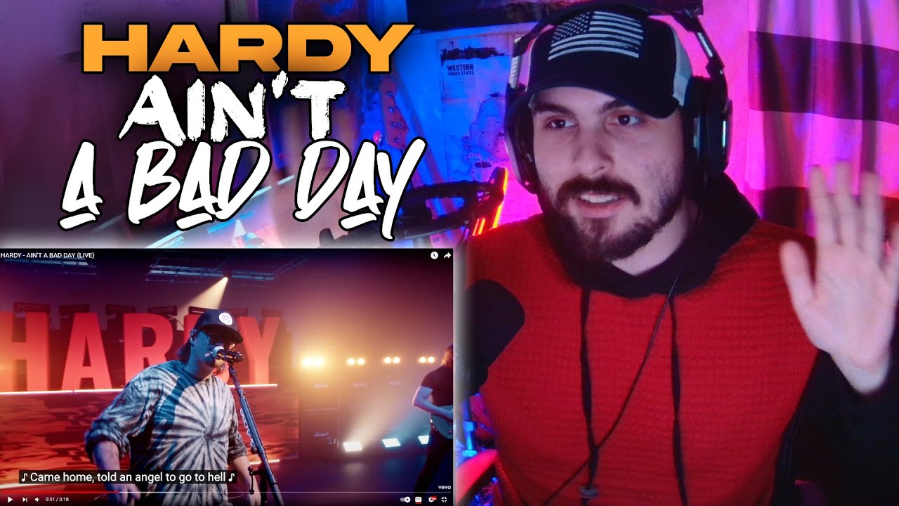 Watch Hardy - Ain't A Bad Day (Gospel Musician Reaction) on YouTube Watch Hardy - Ain't A Bad Day (Gospel Musician Reaction) on YouTube