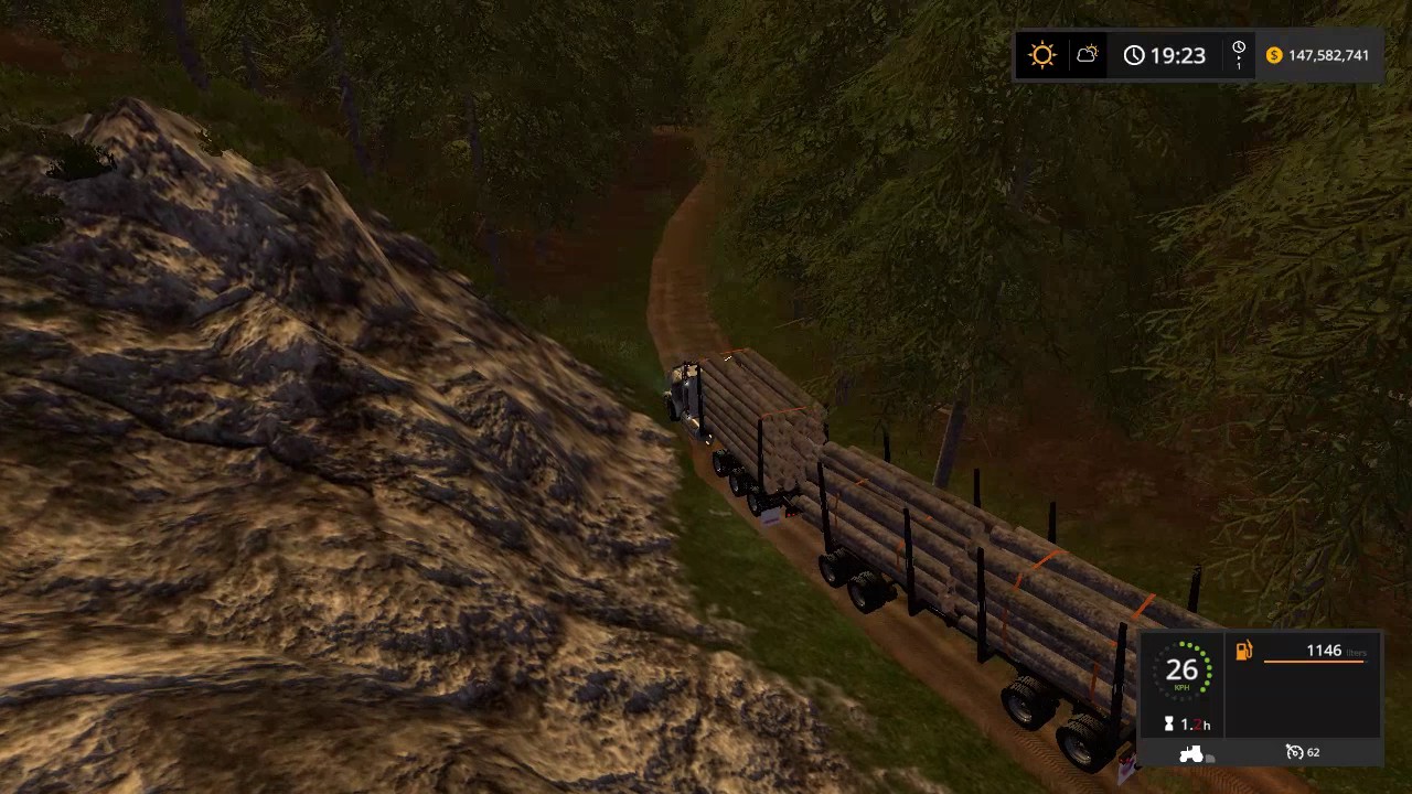 FS17 Logging: Oh Damn!
