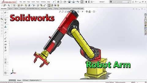Solidworks Tutorial: Industrial Robot Arm - Part 01