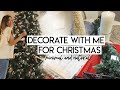 SHOP AND DECORATE WITH ME FOR CHRISTMAS! Natural and Minimal Christmas Decor Haul