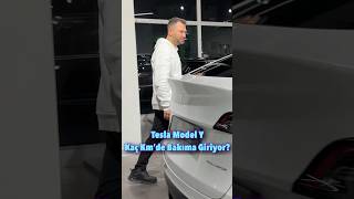 Tesla Model Y Kaç Km’de Bakıma Giriyor? Tesla Bakım Maliyeti! #tesla #meyzileyoutubeshorts