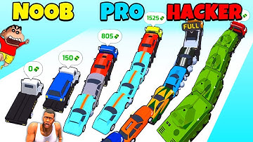 TOW n GO with SHINCHAN and CHOP | NOOB vs PRO vs HACKER | AMAAN-T